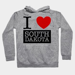 I Love South Dakota Hoodie